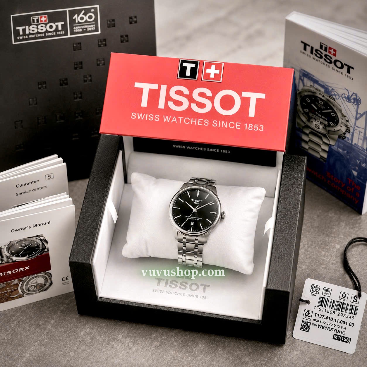 Đồng hồ nam TISSOT Chemin Des Tourelles powermatic 80 - Ảnh 25