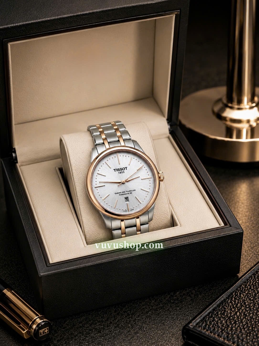 Đồng hồ nam TISSOT Chemin Des Tourelles powermatic 80 - Ảnh 16